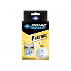 Donic PRESTIGE 2, 40+ 6 штук, белые из каталога мячей для настольного тенниса в Краснодаре по цене 590 ₽