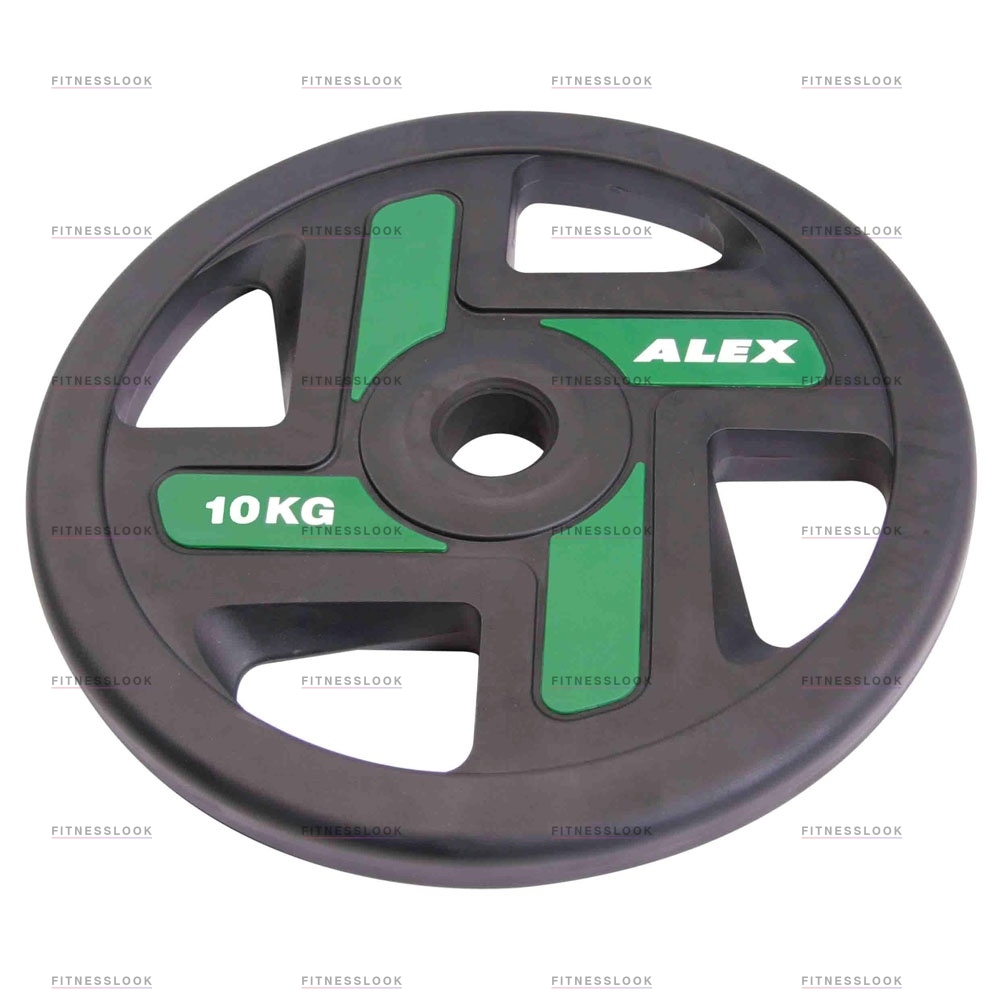 Alex полиуретановый 50 мм - 15 кг в Краснодаре по цене 9177 ₽ в категории диски (блины) для штанг и гантелей Aerofit