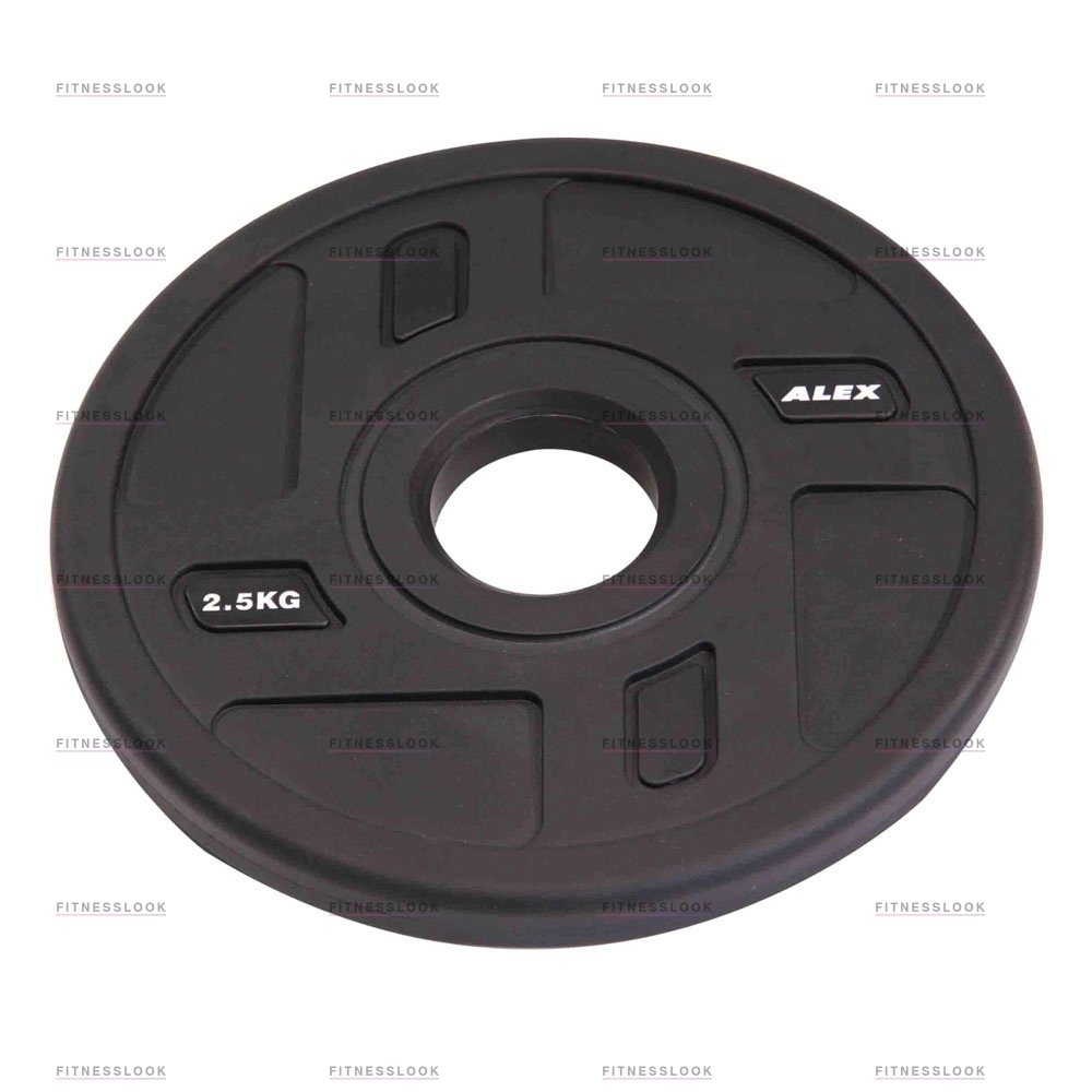 Alex полиуретановый 50 мм -  2.5 кг в Краснодаре по цене 2277 ₽ в категории диски (блины) для штанг и гантелей Aerofit