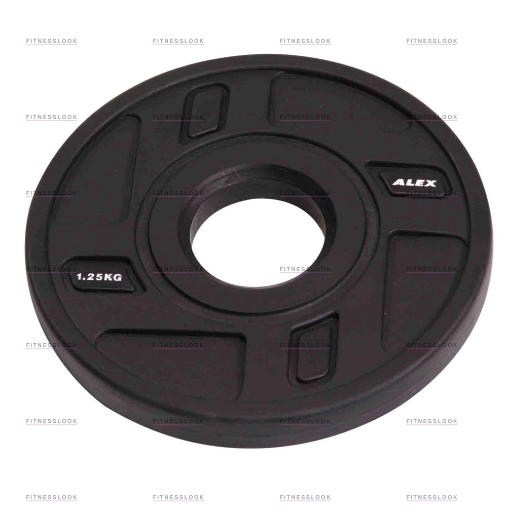 Alex полиуретановый 50 мм -  1.25 кг в Краснодаре по цене 1587 ₽ в категории диски (блины) для штанг и гантелей Aerofit