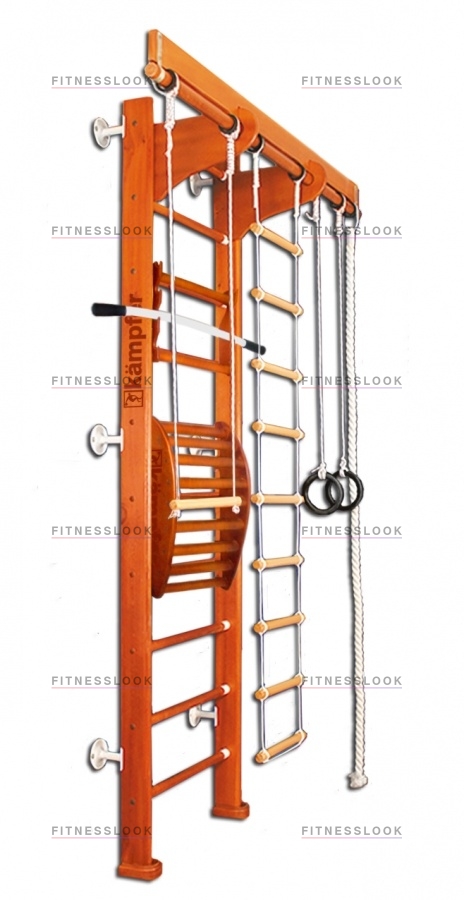 Kampfer Wooden ladder Maxi wall из каталога детских спортивных комплексов для дома в Краснодаре по цене 27230 ₽