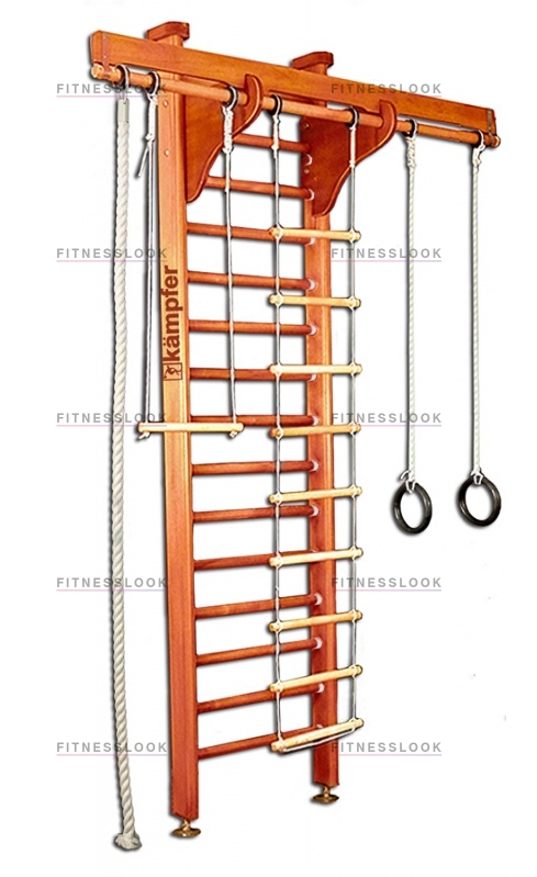Kampfer Wooden Ladder ceiling из каталога детских спортивных комплексов для дома в Краснодаре по цене 18320 ₽