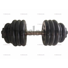 MB Barbell разборная Pro - 46.5 кг из каталога разборных (наборных) гантелей в Краснодаре по цене 18387 ₽