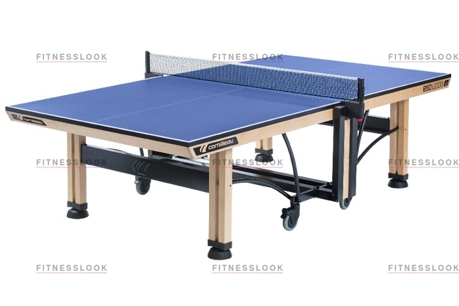 Cornilleau Competition 850 Wood - синий из каталога теннисных столов для помещений в Краснодаре по цене 241000 ₽