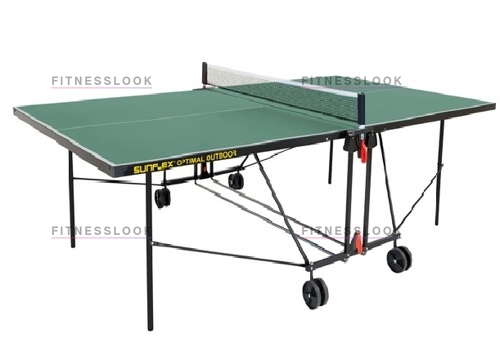 Optimal Outdoor - зеленый в Краснодаре по цене 43950 ₽ в категории теннисные столы Sunflex