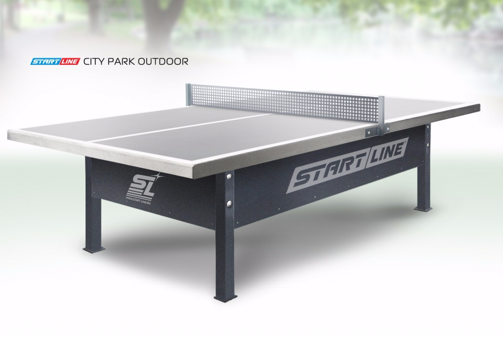 Start Line City Park Outdoor из каталога антивандальных теннисных столов в Краснодаре по цене 88990 ₽