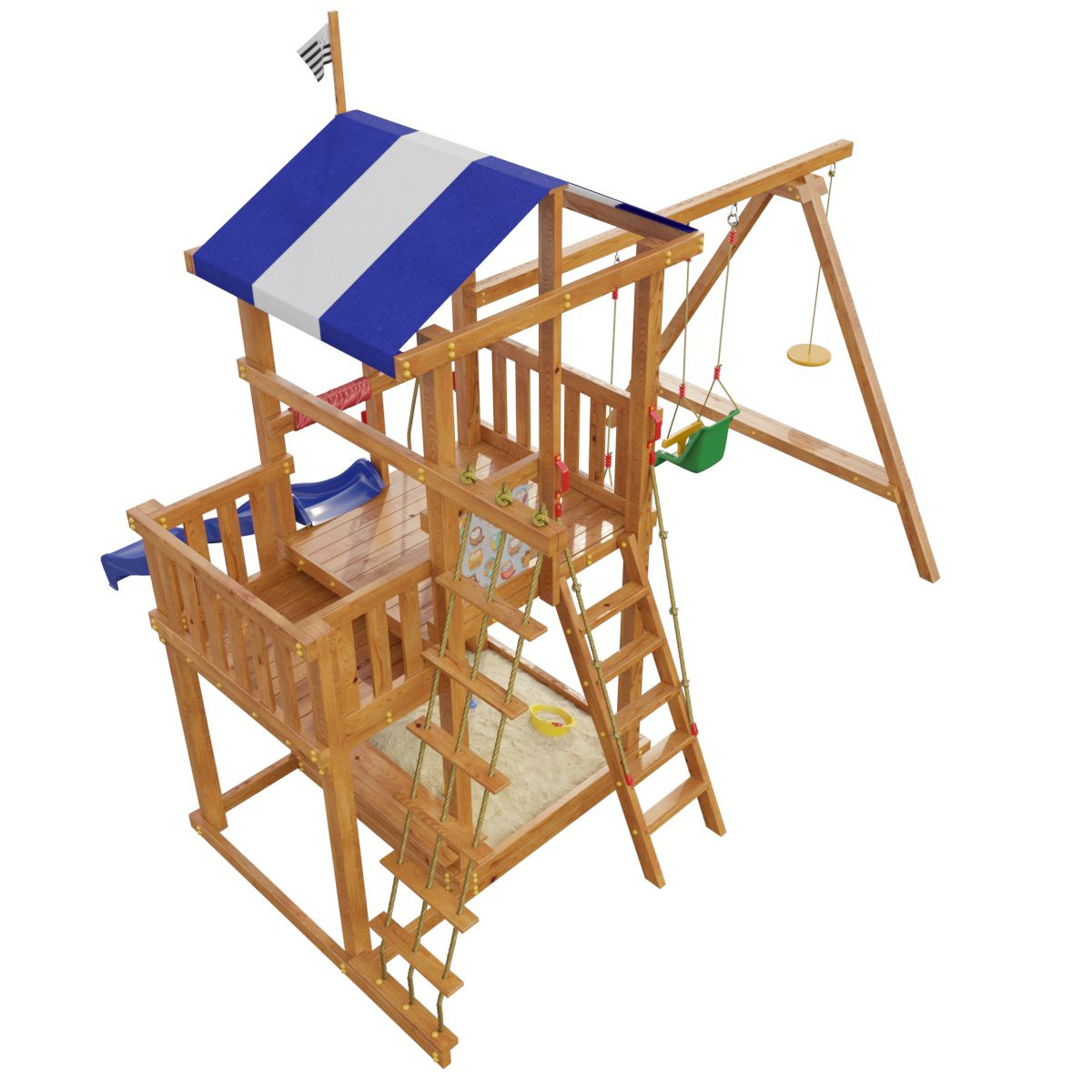 Бретань в Краснодаре по цене 161000 ₽ в категории детские игровые комплексы Самсон