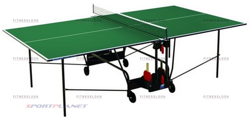 Hobby Indoor - зеленый в Краснодаре по цене 23300 ₽ в категории теннисные столы Sunflex
