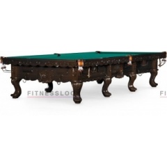 Weekend Billiard Gogard - 12 футов (черный орех) из каталога бильярдных столов для русской пирамиды в Краснодаре по цене 376980 ₽