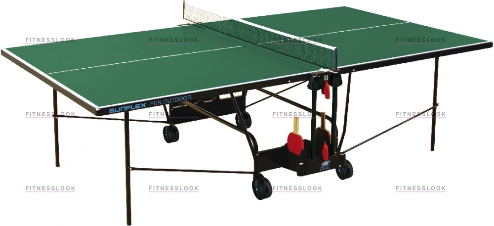 Sunflex Fun Outdoor - зеленый из каталога теннисных столов в Краснодаре по цене 51980 ₽