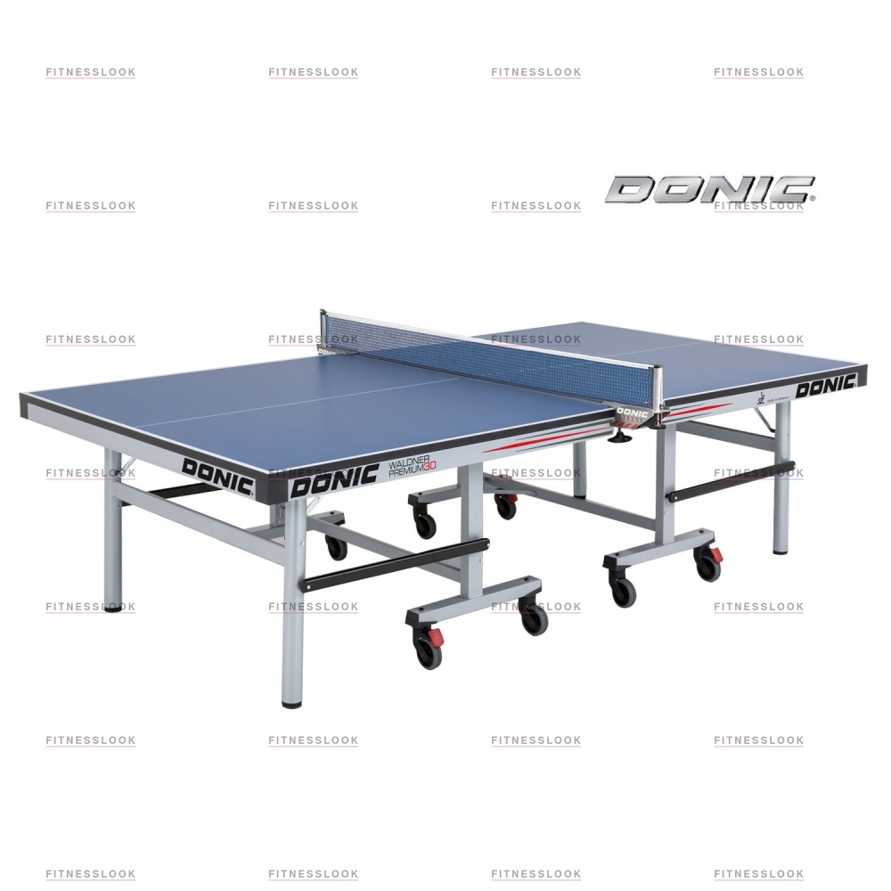 Donic Waldner Premium 30 - синий из каталога теннисных столов для помещений в Краснодаре по цене 189990 ₽