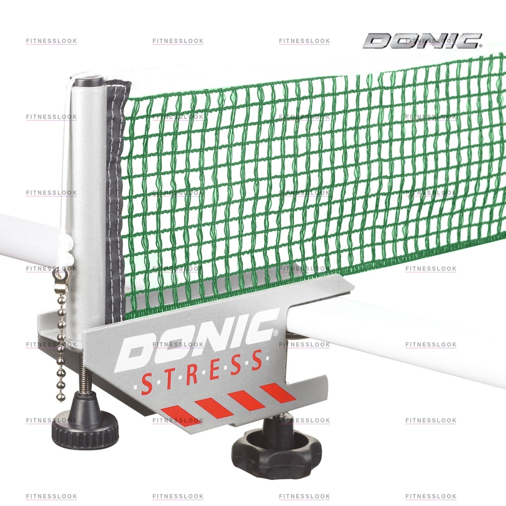 Donic Stress - серый/зеленый из каталога сеток для настольного тенниса в Краснодаре по цене 8990 ₽