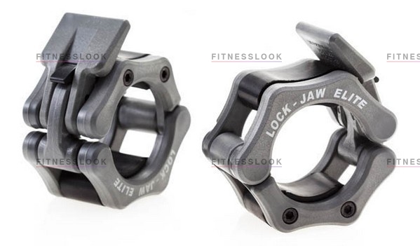 Lock Jaw олимпийский с фиксаторами - 50 мм (пара) из каталога замков для грифа в Краснодаре по цене 4600 ₽