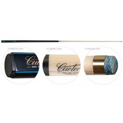 Weekend Кий для снукера 1-pc «Cuetec» (11 мм, черный) из каталога киев для снукера в Краснодаре по цене 5530 ₽
