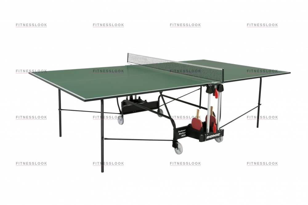 Donic Indoor Roller 400 - зеленый из каталога теннисных столов для помещений в Краснодаре по цене 45990 ₽