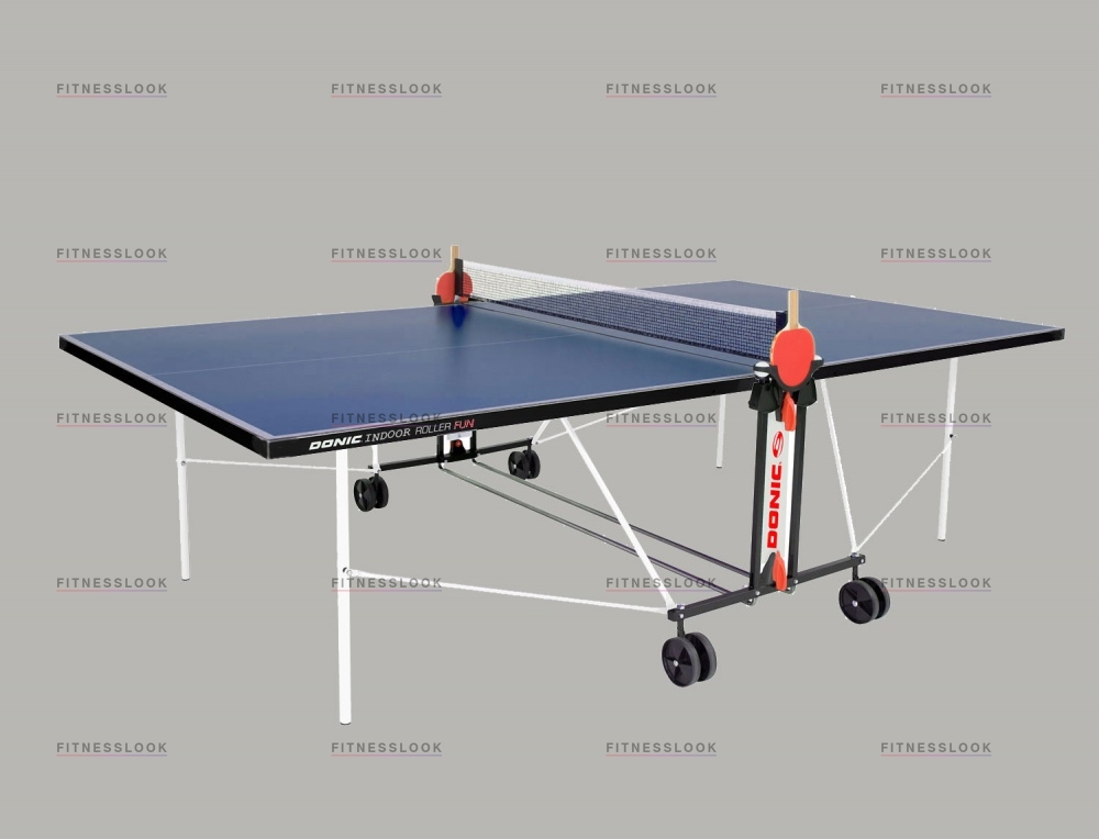 Donic Indoor Roller Fun - синий из каталога теннисных столов для помещений в Краснодаре по цене 59990 ₽