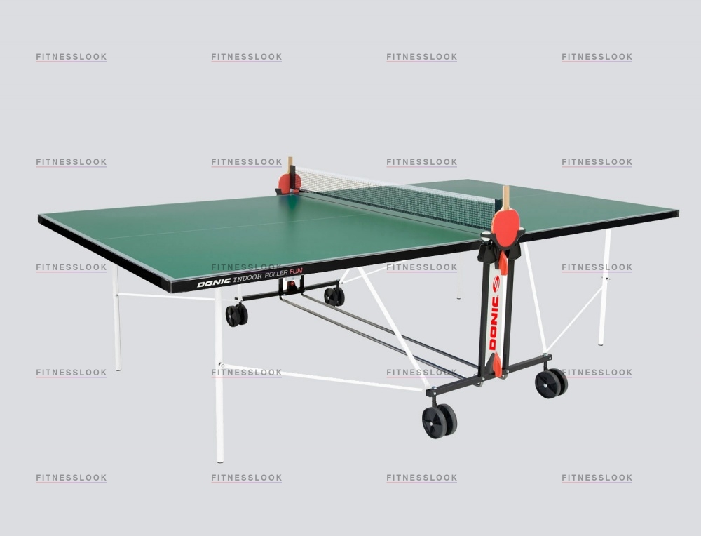 Indoor Roller Fun - зеленый в Краснодаре по цене 41990 ₽ в категории теннисные столы Donic