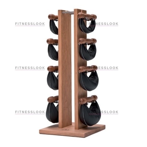 Набор гантелей с подставкой NOHrD Swing Turm – вишня/ 40 кг.