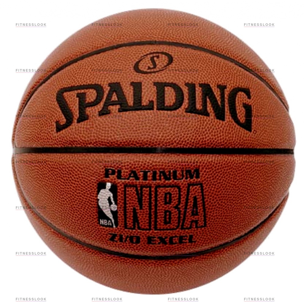 Spalding NBA Platinum Excel 74-065 из каталога баскетбольных мячей в Краснодаре по цене 3759 ₽