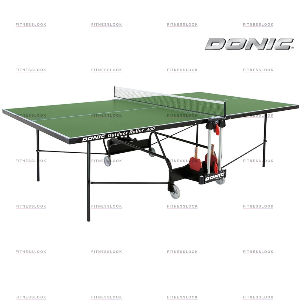 Donic Outdoor Roller 400 - зеленый из каталога теннисных столов в Краснодаре по цене 57990 ₽