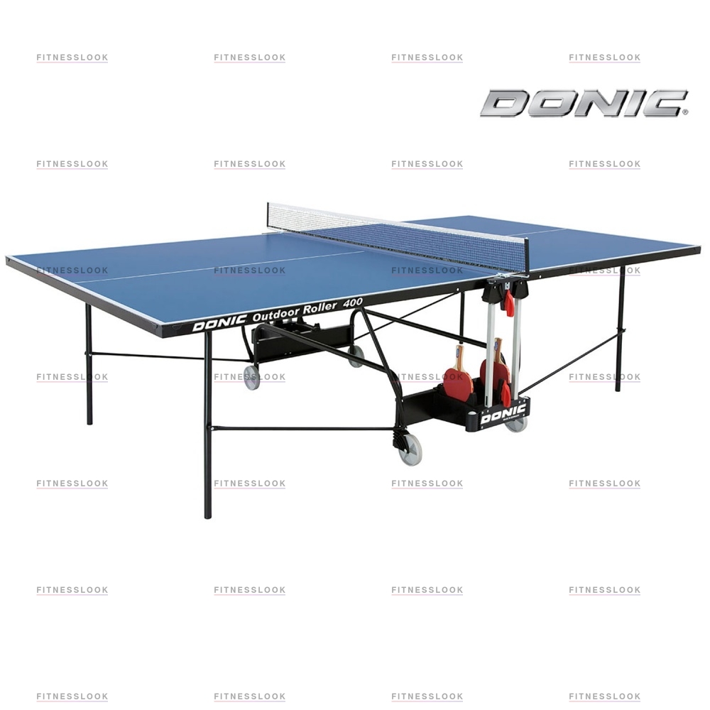 Donic Outdoor Roller 400 - синий из каталога теннисных столов в Краснодаре по цене 57990 ₽