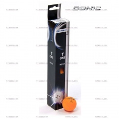 Donic T-One - 6шт. - оранжевые из каталога мячей для настольного тенниса в Краснодаре по цене 600 ₽