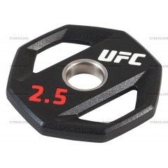 UFC олимпийский 2,5 кг 50 мм из каталога дисков для штанги с посадочным диаметром 50 мм. в Краснодаре по цене 4945 ₽