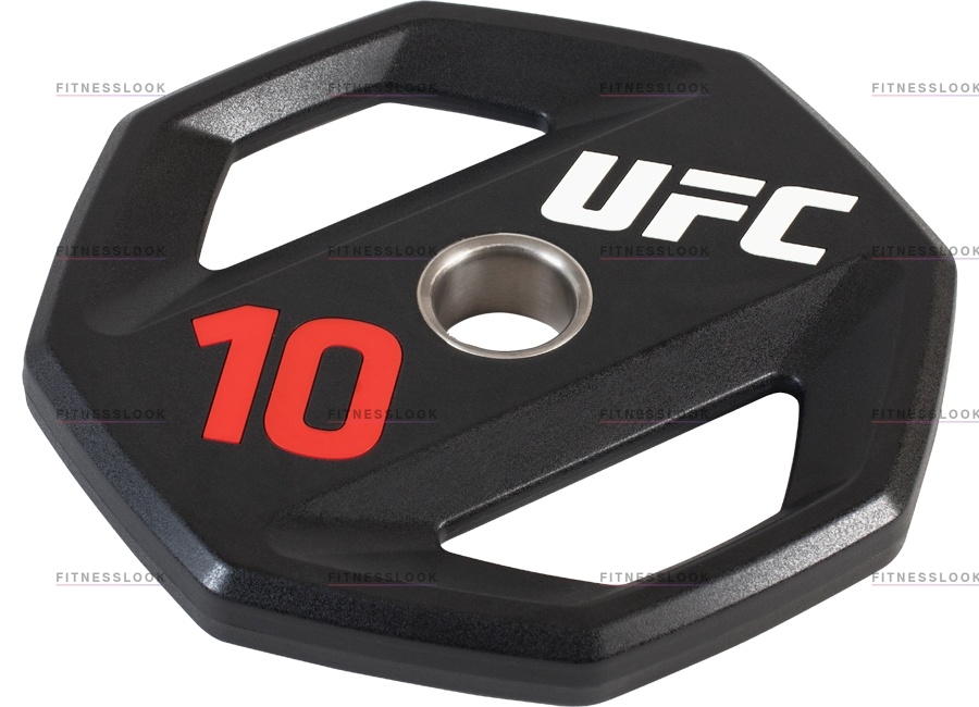 UFC олимпийский 10 кг 50 мм из каталога дисков для штанги с посадочным диаметром 50 мм. в Краснодаре по цене 14390 ₽