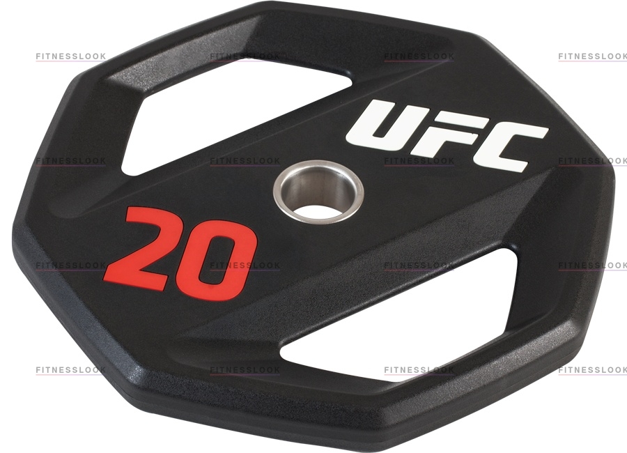 UFC олимпийский 20 кг 50 мм из каталога дисков для штанги с посадочным диаметром 50 мм. в Краснодаре по цене 28790 ₽