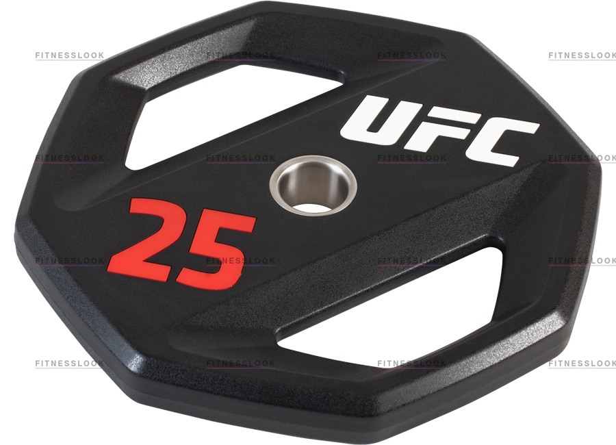 UFC олимпийский 25 кг 50 мм из каталога дисков для штанги с посадочным диаметром 50 мм. в Краснодаре по цене 35990 ₽