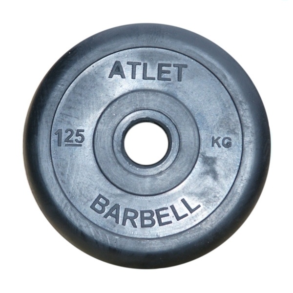 Atlet 51 мм - 1.25 кг в Краснодаре по цене 1337 ₽ в категории диски (блины) для штанг и гантелей MB Barbell