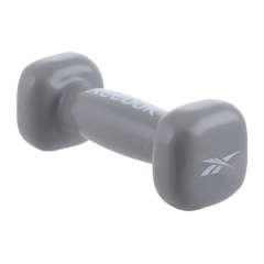 REEBOK виниловая 1 кг. RAWT-11051GR из каталога гантелей для фитнеса в Краснодаре по цене 770 ₽
