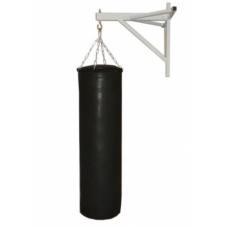 Подвесной боксерский мешок и груша Рокки 80х30 см 25 кг. чепрак
